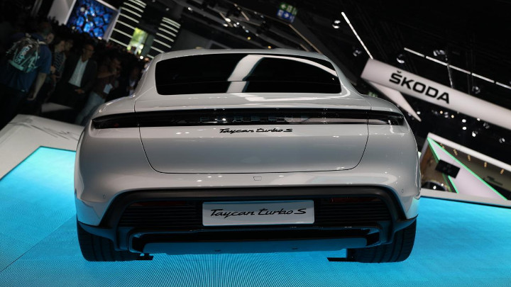 PORSCHE TAYCAN 2019 back